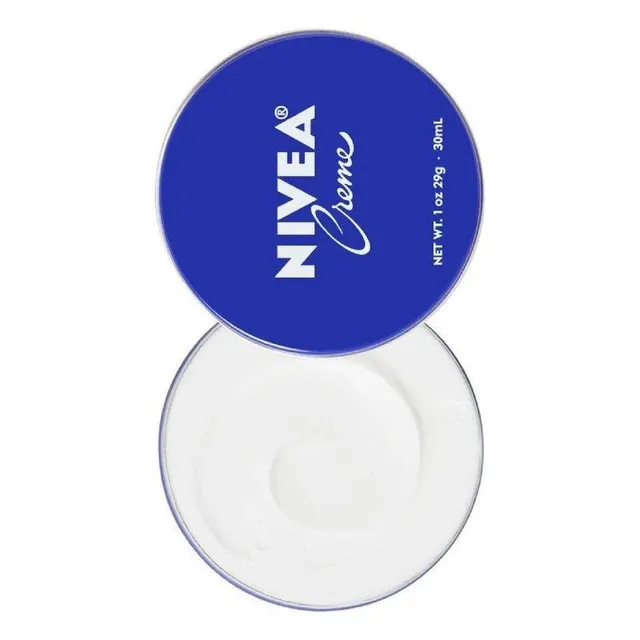 NIVEA Creme 1 oz tins stacked display