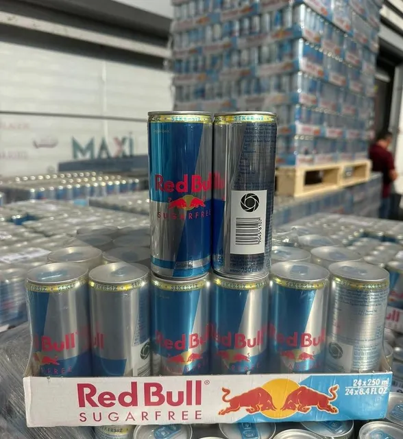 Red Bull Original energy drink pack display