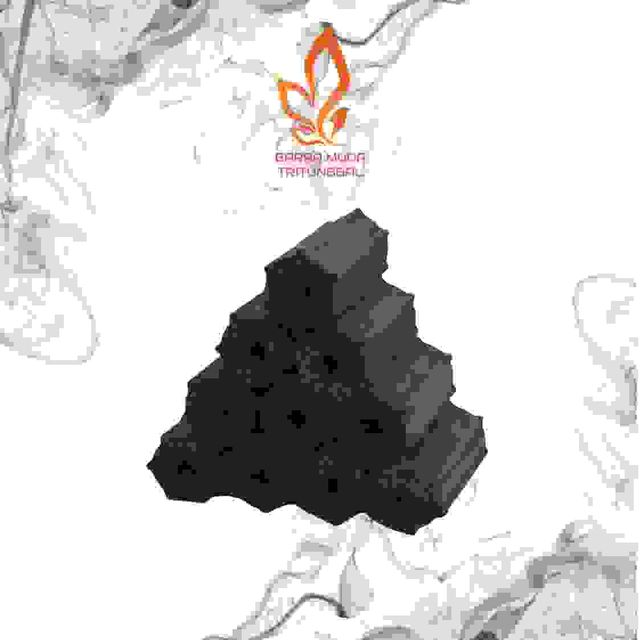Hexagonal Coconut Charcoal Briquette