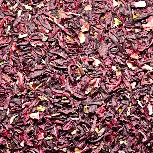 Dried hibiscus ready for packaging and export