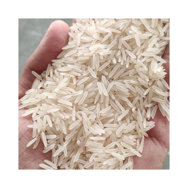 Rice in storage container