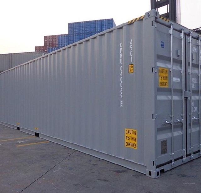 20ft Steel Shipping Container Dry Van