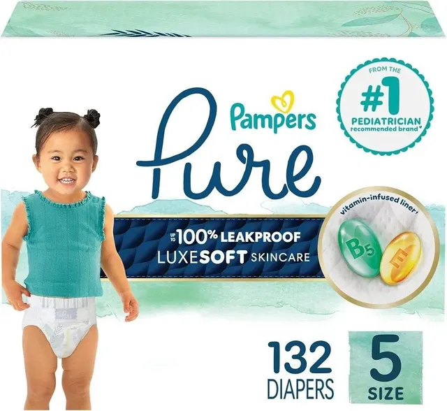 Pampers Pure Protection Baby Diapers Pack