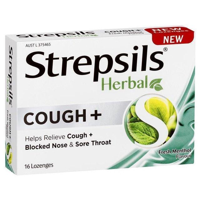 Strepsils Sore Throat Lozenge - Honey Lemon Flavor