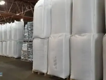 Close-up of 1000kg urea bag