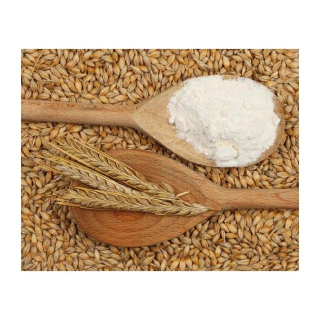 Barley flour in bulk packaging
