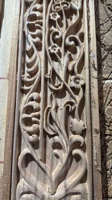Carved Teakwood Decorative Item