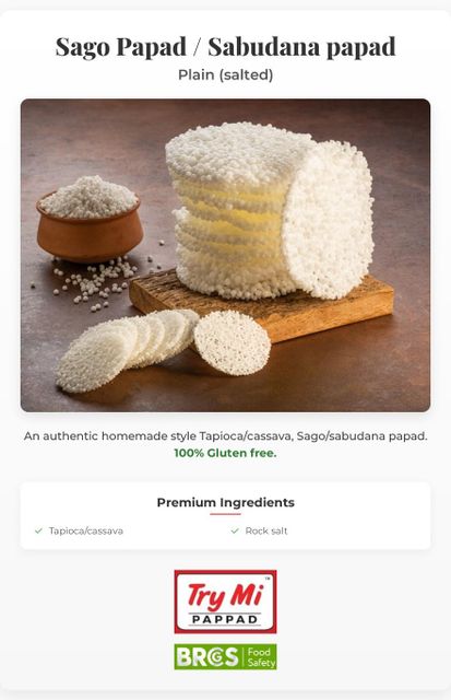 Sago Papad Image 2