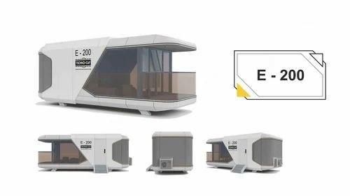 40 ft capsule house interior setup