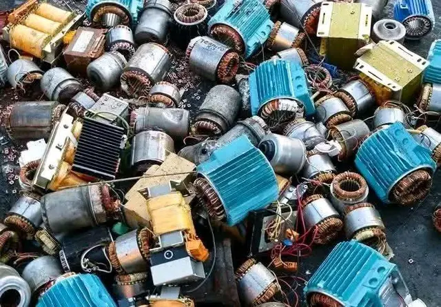 Used Electric Motor Scrap - ASH Shape