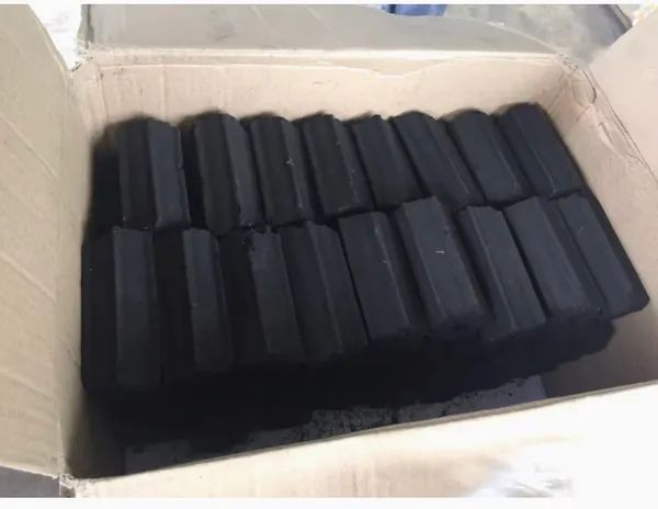 Sawdust Hexagon Briquette Charcoal