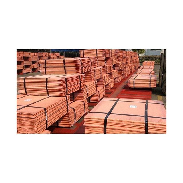 Pure copper sheet for industrial use