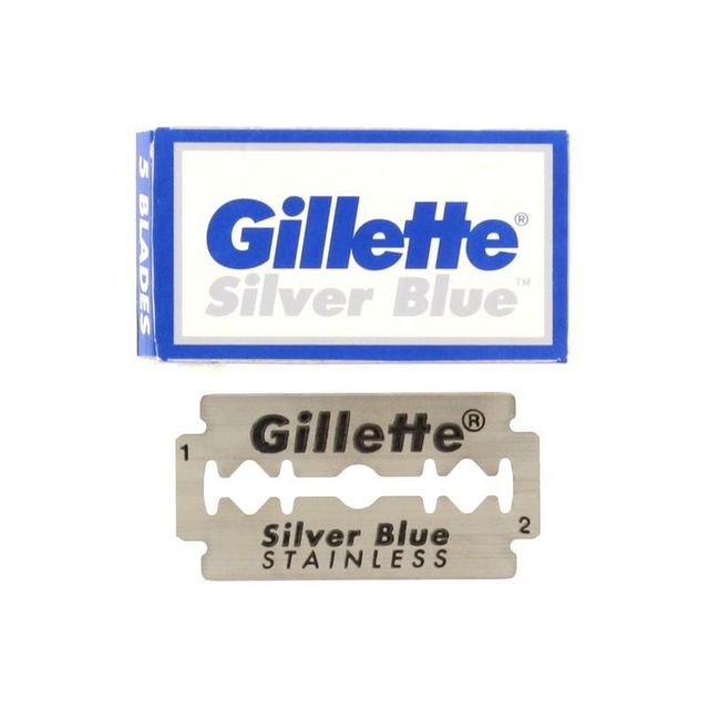 Gillette 7 O'Clock Super Platinum Black Double Edge Razor Blade