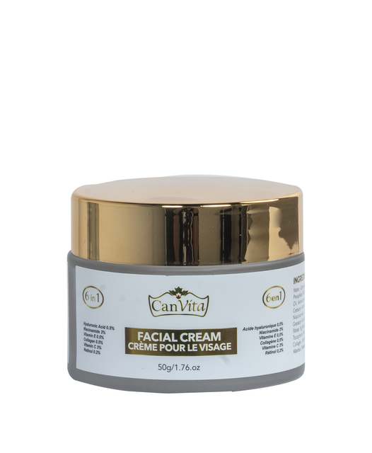 Canvita 6 in 1 Face Cream Packaging Front View