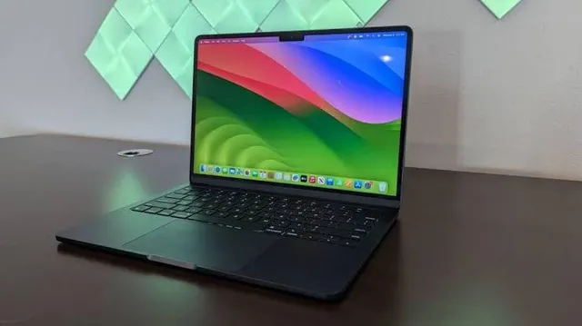 Refurbished MacBook Air Open Lid