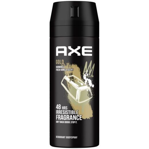 Axe Gold Oud Wood and Vanilla 150Ml