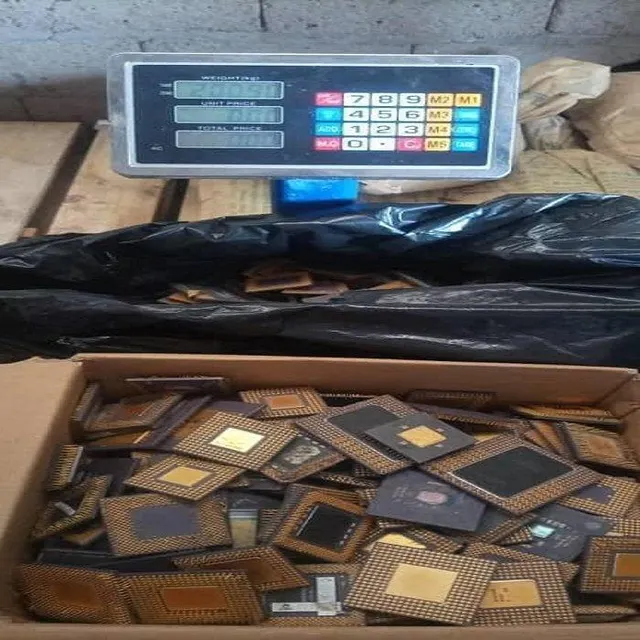 Scrap CPU with Gold Pins