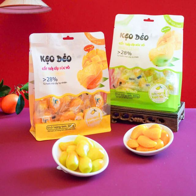 Peeled Mango Gummy Candy Image 1