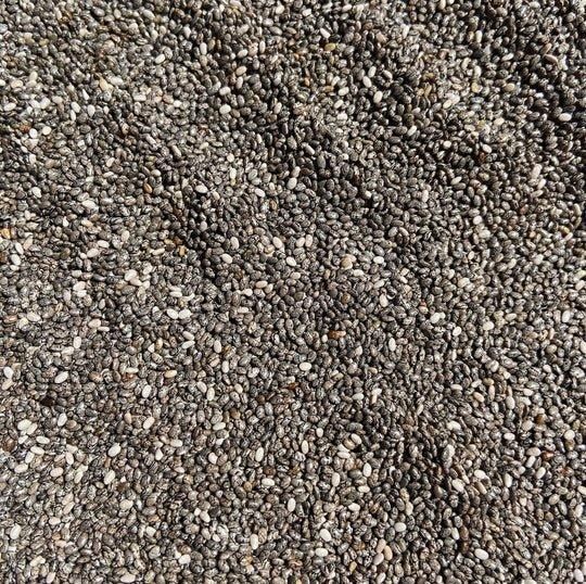 Organic Chia Seeds in Storage