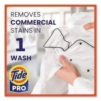 Tide Professional Liquid Laundry Detergent packaging showing four bottles