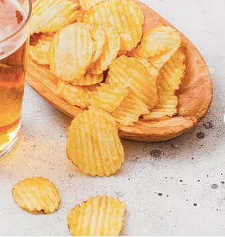 Fried Big Wave Potato Chips