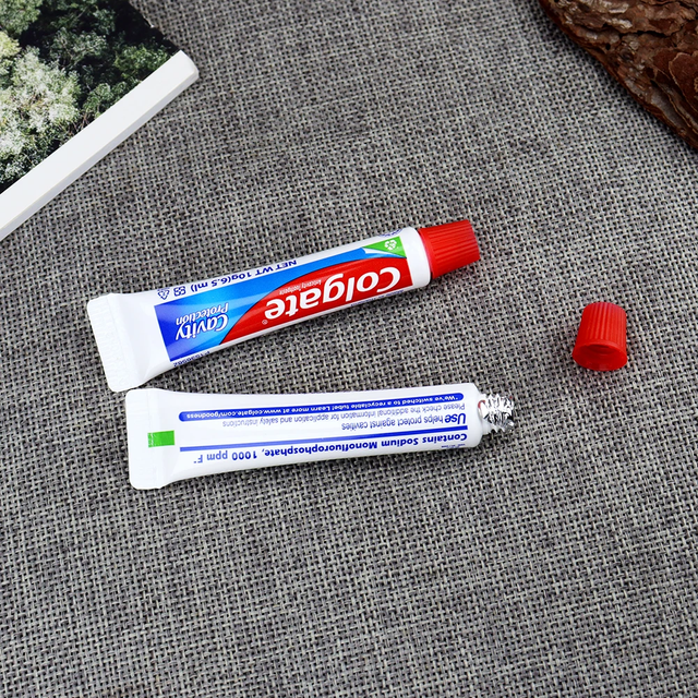 One Time Used Toothpaste