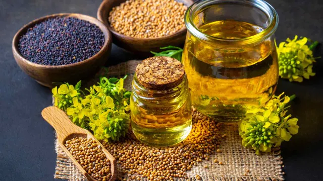 Mustard Oil Bottle