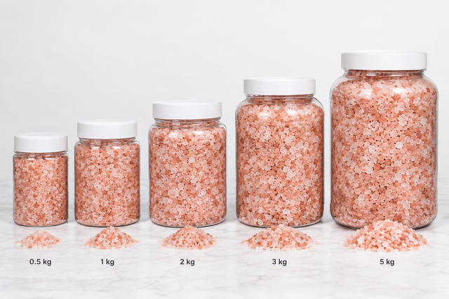 Himalayan Pink Rock Salt Crystals