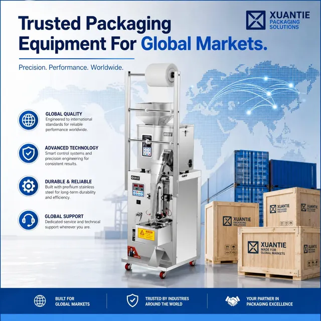 Three Side Seal Packaging Process with XT-100g