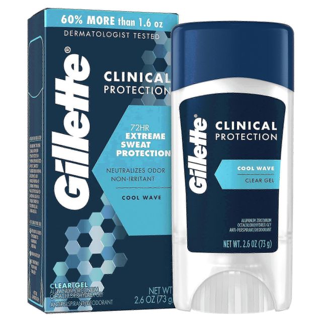 Gillette Deodorant in Clear Gel Form