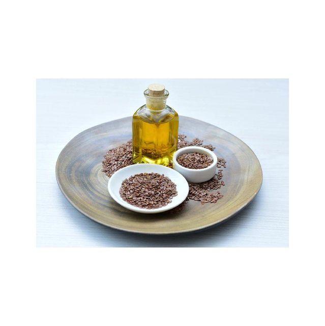 Cold Pressed Flaxseed Oil in Bulk Container