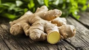 Ginger in Storage Container