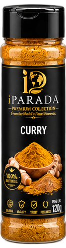 CURRY POWDER (JAR 50G) - iPARADA Front View