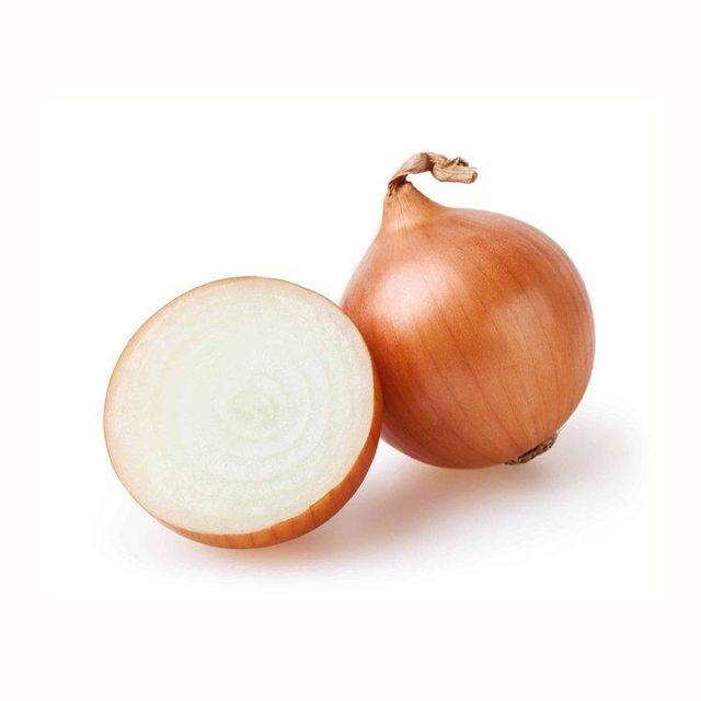 Fresh onion close-up