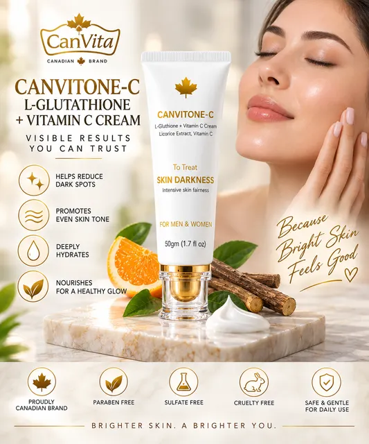 Canvitone-C Facial Cream Side View