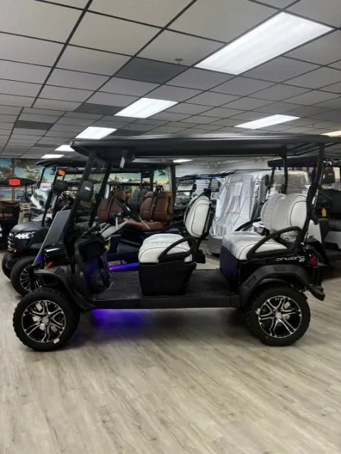 Electric Golf Cart Side Profile