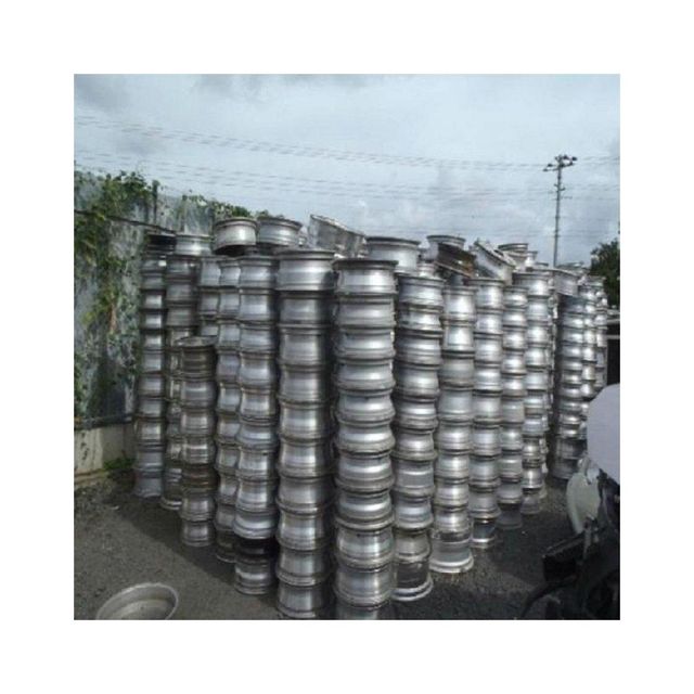 Aluminum wheel scrap