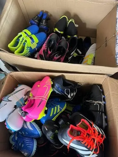 Used branded football shoe image 4