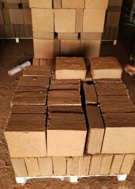 Close-up of Cocopeat Block High EC texture