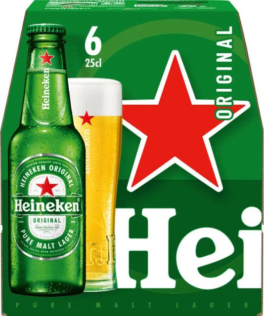 Heineken Beer 250ml Pack