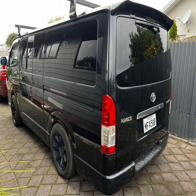 Hiace Van Exterior View