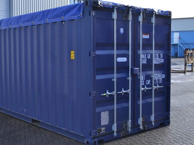 20ft High Cube Open Top Shipping Container exterior view