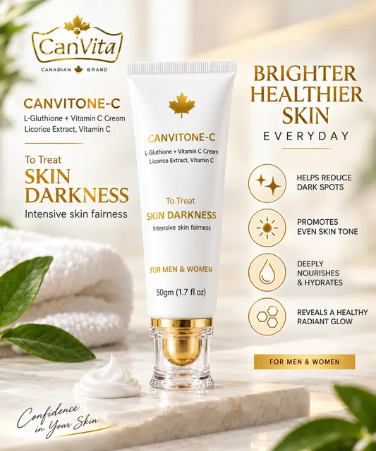 Canvitone-C Facial Cream Close-up of the Jar