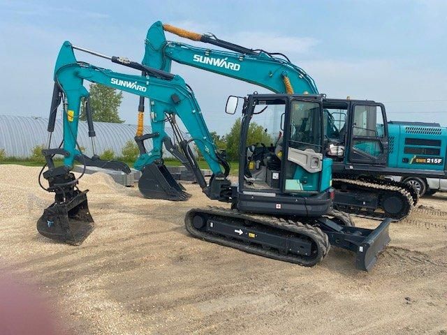 Sunward SWE90E Excavator - Operator Cab