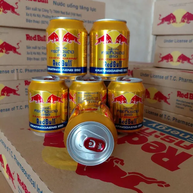 Redbull Energy Drink Gold - Tray Packaging