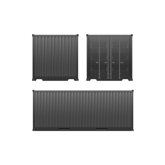 Used 40ft High Cube Shipping Container