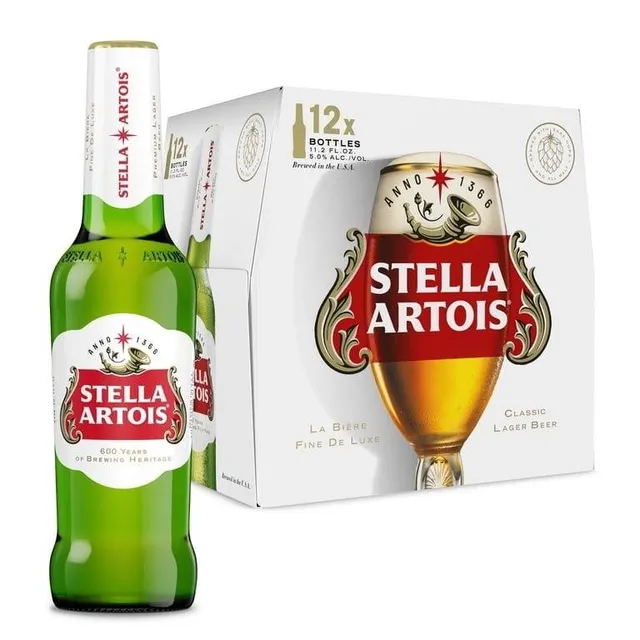 Stella Artois 12 pack box