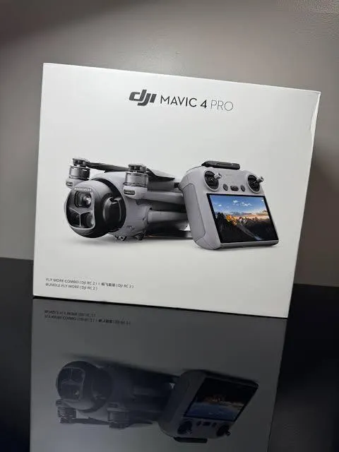 DJI Mavic 4 Pro ready for flight on a surface