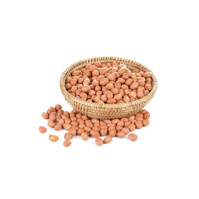 Groundnuts in bulk container