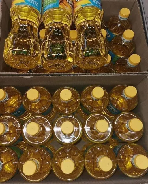 Rapeseed Oil with Label